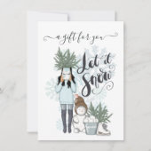 Winterschneegeschenk (Vorderseite)