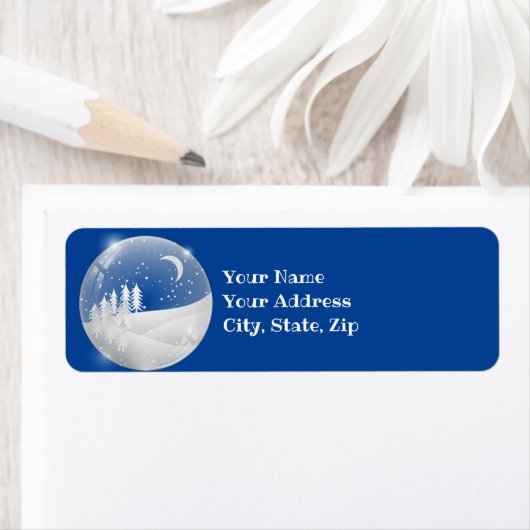 Winterschneeglobe (Insitu)