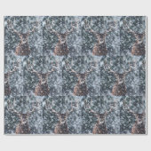 Winterschneehändler Geschenkpapier (Flach)
