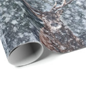 Winterschneehändler Geschenkpapier (Rolleneckpunkt)