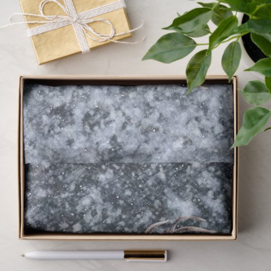 Winterschneehauber Seidenpapier (Geschenk)