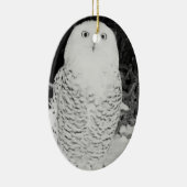 Winterschneehühner Tierwelt Feriendekoration Keramik Ornament (Rechts)