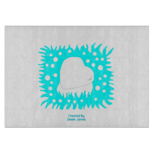 Winterschneekabine 27,9 cm x 20,3 cm schneidebrett