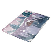 Winterschneekabine Badematte (Schrägansicht)