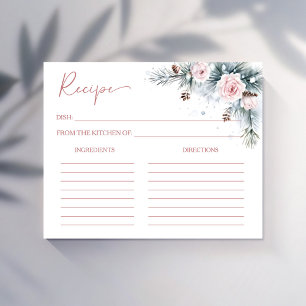 Winterschneekiefern Brautparty Rezept Karte