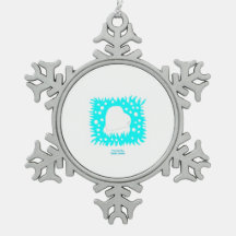 Winterschneekönig Schneeflocke Ornament