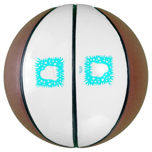 Winterschneekorb Basketball (Vertikal)
