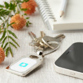 Winterschneekrautwinkel-Schlüsselanhänger Schlüsselanhänger (Seite)