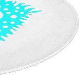 Winterschneekulptur 30,4 cm schneidebrett (Ecke)