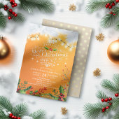 Winterschneeland Weihnachten & Neues Jahr Party Einladung