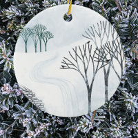 Winterschneelandschaft