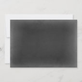 Winterschneemann am Sonntag Einladung (Rückseite)