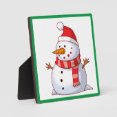 WINTERSCHNEEMANN FOTOPLATTE (Vorderseite)