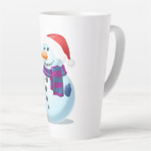 Winterschneemann-Tasse Milchtasse (Rechte Ecke)