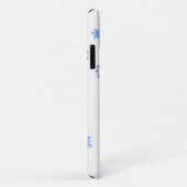 Winterschneemann und Schneeflocken Case-Mate iPhone Hülle (Hinten/Rechts)