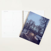 Winterschneepark im Abend Planer (Anzeige)