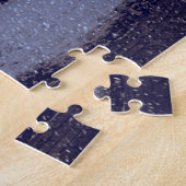 Winterschneepark im Abend Puzzle (Seite)