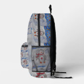 Winterschneepinguin Bedruckter Rucksack (Rechts)