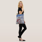 Winterschneepinguin Tote-Tasche Tasche (Am Model)
