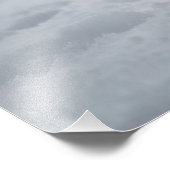 Winterschneerollbit Fotodruck (Ecke)