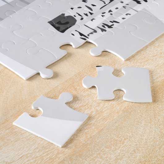 Winterschneespiel Puzzle (Seite)