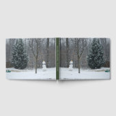 Winterschneeszene der Nachbarin Gästebuch (Voll)