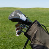 Winterschneeszene der Nachbarin Golf Headcover (In SItu)