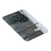 Winterschneeszene der Nachbarin Magnet (Rechte Seite)