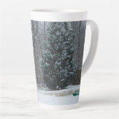 Winterschneeszene der Nachbarin Milchtasse (Rechte Ecke)