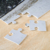 Winterschneeszene der Nachbarin Puzzle (Seite)