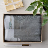 Winterschneeszene der Nachbarin Seidenpapier (Geschenk)