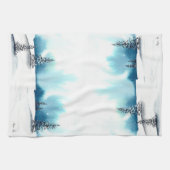 Winterschneeszene - Küchentücher von Cyn Rohrs (Horizontal)