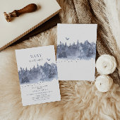 Winterschneewaldbaby ist kalt draußen einladung