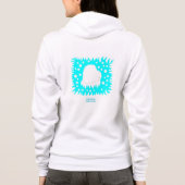 Winterschneeweibchen Vollblut Hoodie (Rückseite)