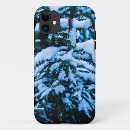 Winterschneeweihnachtsbaum Case-Mate iPhone Hülle (Rückseite)