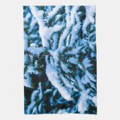 Winterschneeweihnachtsbaum Handtuch (Vertikal)