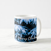 Winterschneeweihnachtsbaum Kaffeetasse (VorderseiteRechts)