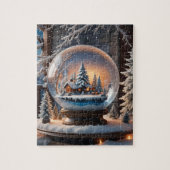 Winterschneewolkenpuzzle Puzzle (Vertikal)