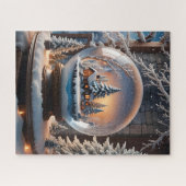 Winterschneewolkenpuzzle Puzzle (Horizontal)