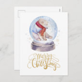 Winterschnepfelbär Frohe Weihnachten (Vorne/Hinten)