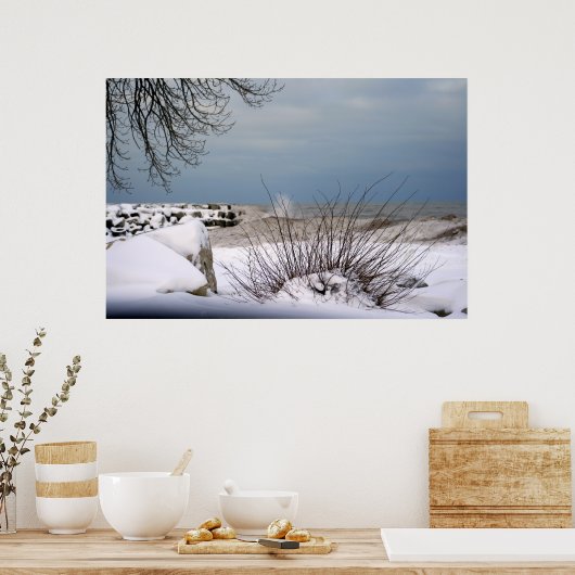 Winterschone Poster (Küche)