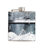 Winterschwimmer Flachmann (Vorderseite)