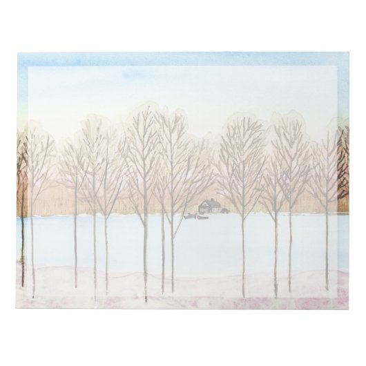 Wintersee Notizblock (Vorderseite)