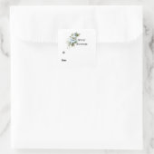 Wintersegmente - Aufkleber für Geschenke (Tasche)