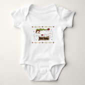 Wintersegmente - Hemden und Geschenke Baby Strampler (Vorderseite)