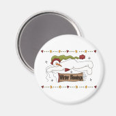 Wintersegmente - Hemden und Geschenke Magnet (Vorderseite/Rückseite)