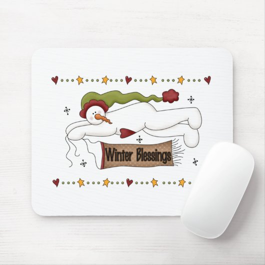 Wintersegmente - Hemden und Geschenke Mousepad (Mit Mouse)