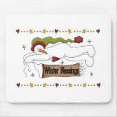 Wintersegmente - Hemden und Geschenke Mousepad (Vorne)