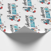 Wintersegmente individuell anpassen geschenkpapier (Ecke)