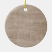 Wintersegmente Karierte Rentiere Keramik Ornament (Hinten)